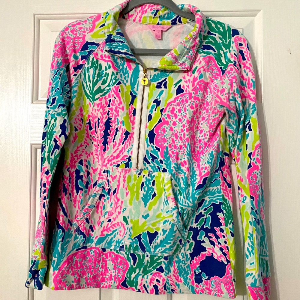 Lilly Pulitzer 1/2 Zip Pullover Small